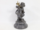 Putto Oljelampe trolig 1800/1900 tallet