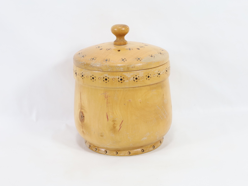 krukke i tre med lokk 1996