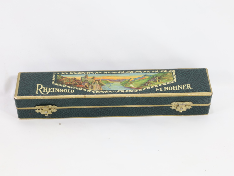 Munnspill M.Hohner i eske