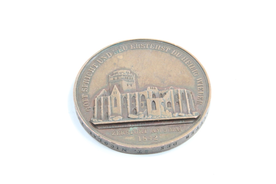 Tysk medalje i kobber 