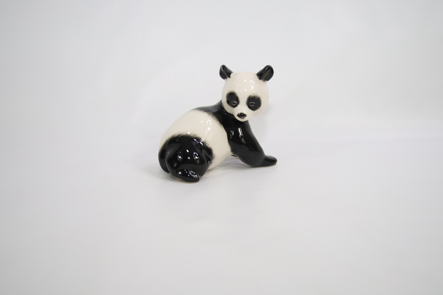 Panda porselens figur