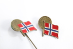 Pin og nål fra Nasjonalhjelpen fra andre verdenskrig - 1940 - David Andersen