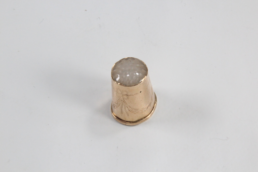 Finger bøll i 14 karat gull 