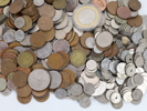 Lott med diverse mynt