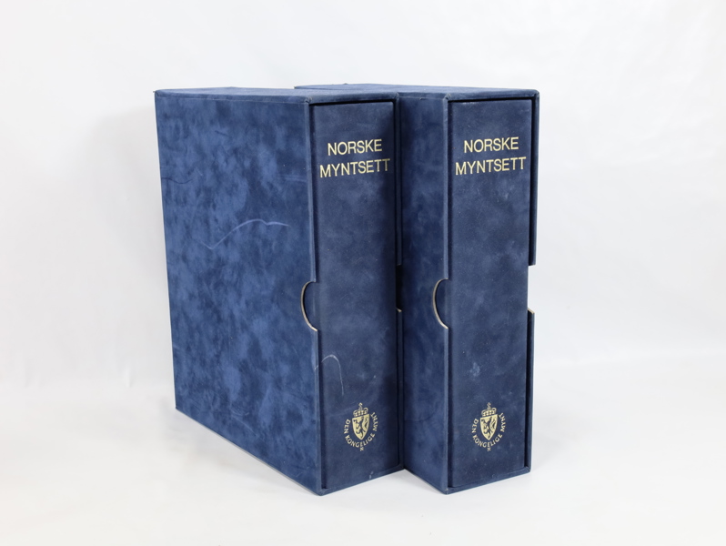 2 st myntpermer for Norske Myntsett