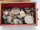 Skrin med diverse mynt