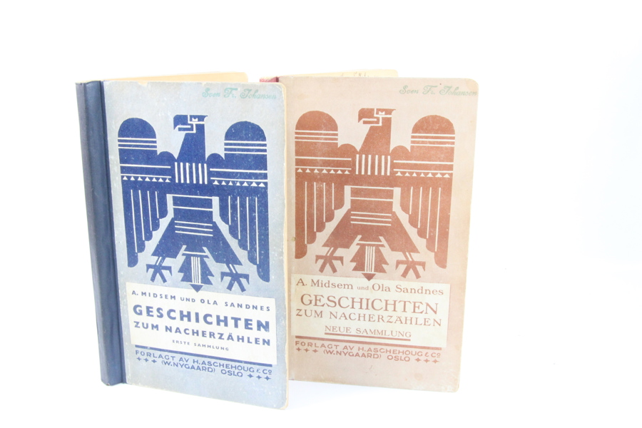 To tyske bøker fra 1939 og 1942 -Geschichten zum nacherzahlen erste sammlung