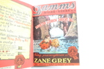 Innbundet bok med Dams Billed serie - Zane Grey - Nr. 1 til 12 1941