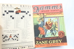 Innbundet bok med Dams Billed serie - Zane Grey - Nr. 1 til 12 1941
