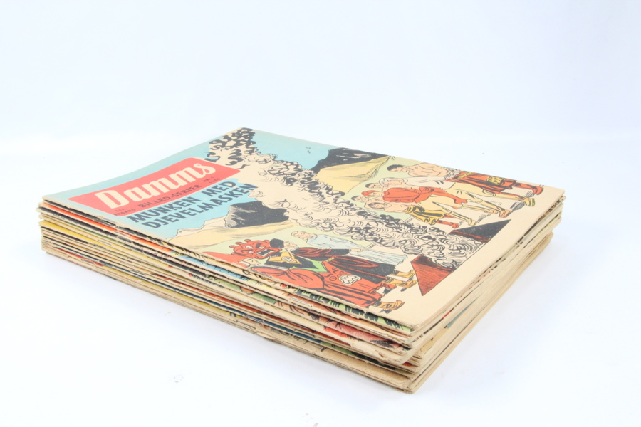 Lott med Damms billed - serier