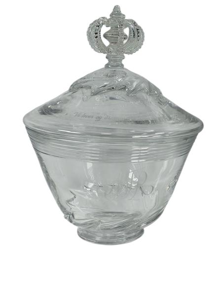 Hadeland "punsjbolle med lokk - Datert 1979 G.1222 59/500