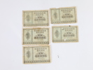 5 st Norsk 1 kr - 1943-1944