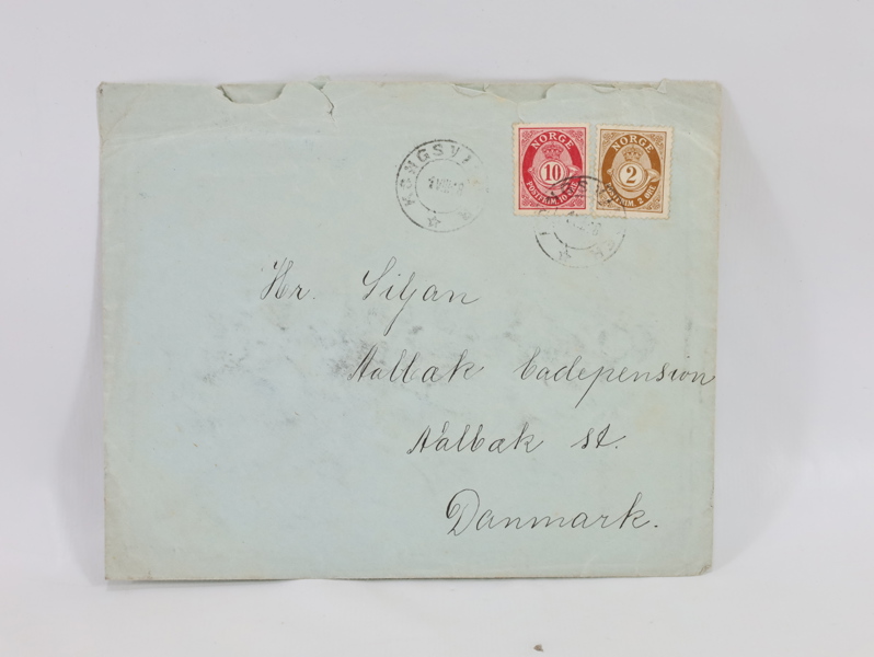 Brev fra Kongsvinger til Dannmark