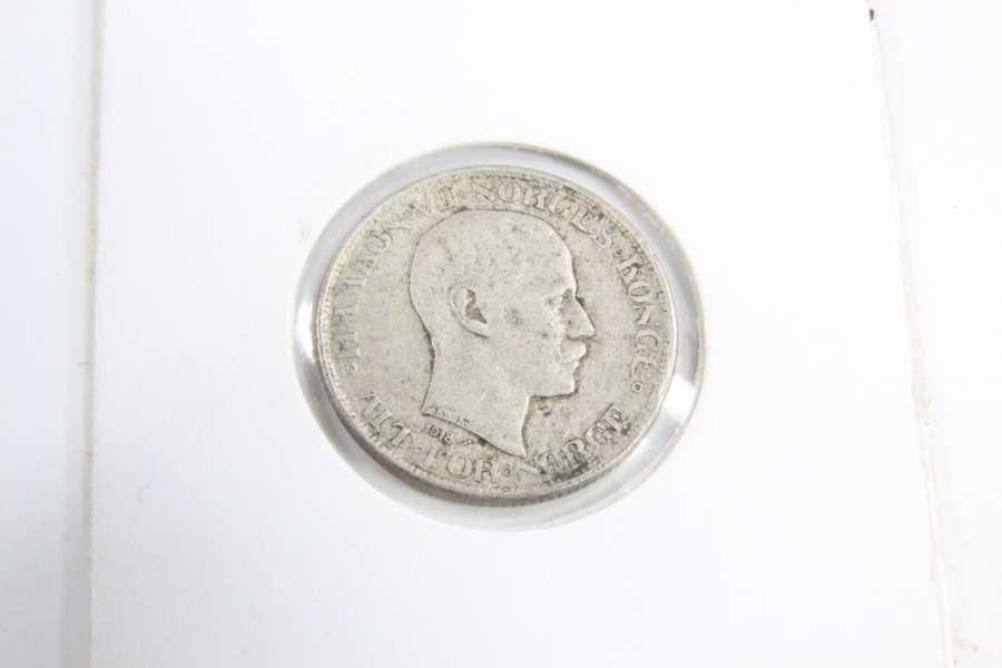 50 øre 1918 i sølv