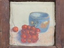 Stilleben med druer og bolle – signert A. Skoglund