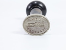 Antikt seglstempel – jernbane motiv, Raastad