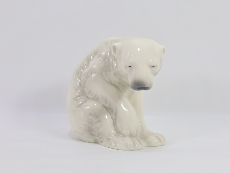 Porsgrund porselen – Isbjørn figur
