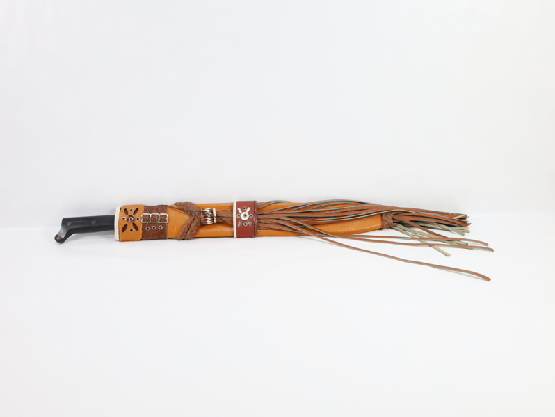 Collins & Co. Legitimus machete nr. 164 – med dekorert lærslire
