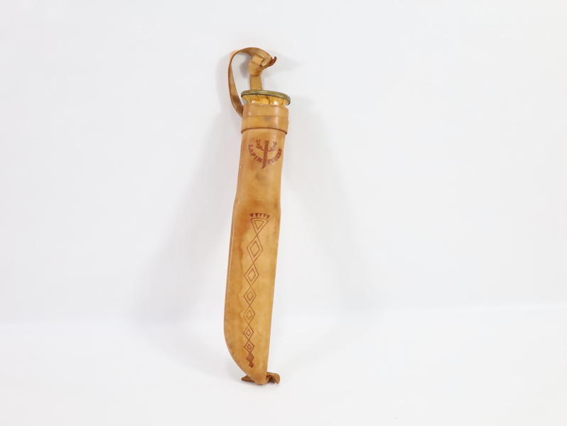 Lapin Puukko – stor finsk kniv med slire
