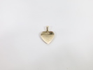 Sølv anheng – Hjerte med emalje og Fader Vår på bakside – stemplet 925 N