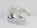 Porsgrund porselen isbjørnfigur