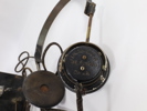 Tidlig krystallradio med hodetelefoner – Telefunken (ca. 1920–30-tallet)

