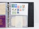 Samling med brev - kort - frimerker