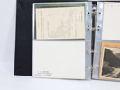 Samling med brev - kort - frimerker
