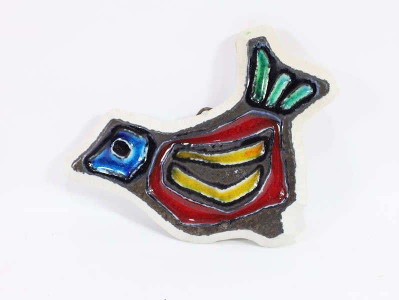 Porsgrund Porselen – veggdekor fugl