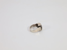 Sterling Denmark 925 ring – dansk modernistisk design med klar sten