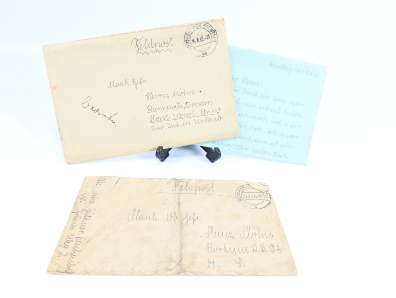 original Feldpost-brev – 2. verdenskrig
