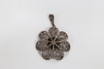Blomsteranheng i filigran – sterling sølv 925s, håndlaget NAJ