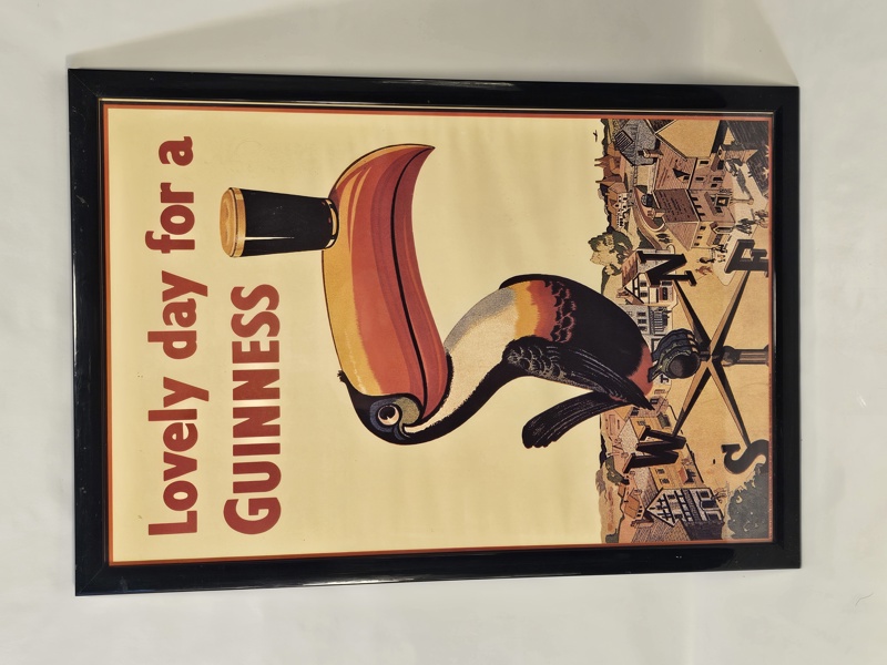 Guinness plakat trykket fra originalen fra 1935