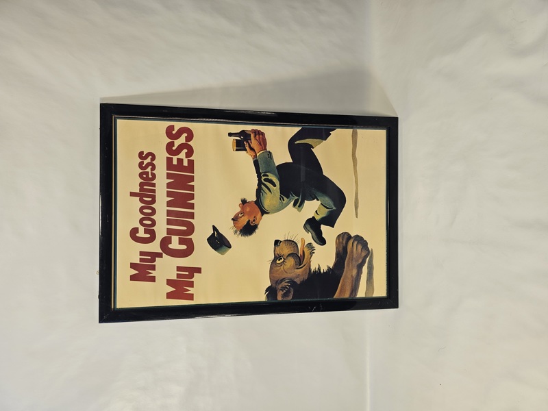 Guinnes plakat No. 15 etter original kunstener John Gilroy.