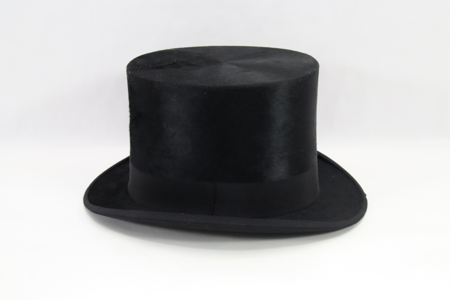 Vintage flosshatt merket "Extra Qualität" – tidlig 1900-tall
