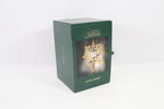 Georg Jensen Golden Christmas 2002 – stjerne lyseholder i gullfinish med original eske