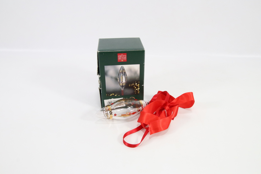 Holmegaard juleornament 2002 – "Tinsoldat" (Tin Soldier)
