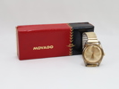 Movado herreklokke med original eske, ca. 1960–70-tallet
