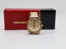 Movado herreklokke med original eske, ca. 1960–70-tallet
