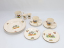 Stavanger Flint – sjeldent Disney barne-/frokostservise, 1950–60-tallet
