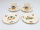 Stavanger Flint – sjeldent Disney barne-/frokostservise, 1950–60-tallet
