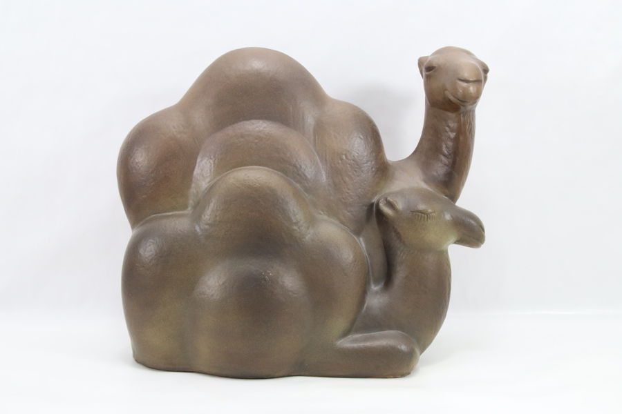 Lisa Larson dromedar, Gustavsberg K-studion, ca. 1960-tall
