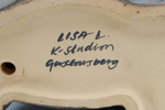 Lisa Larson dromedar, Gustavsberg K-studion, ca. 1960-tall
