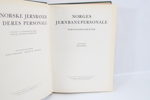 De norske jernbaner og deres personale – 2 bind (Driftshistorie + Personalbiografier)