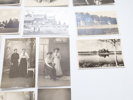 Samling gamle fotografier og postkort (ca. 1900–1950)

