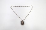 Lapponia sølvkjede med anheng formet som liten kiste
