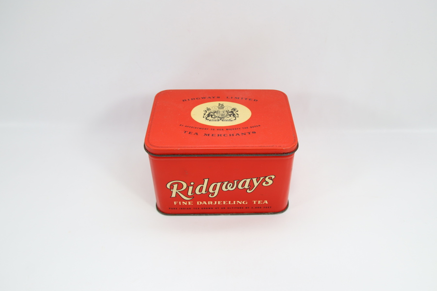 Ridgways Fine Darjeeling Tea – vintage tinnboks

