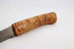 Eldre kniv med slire – skaft i bjørk
