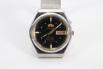 Orient 3 Star automatisk herreklokke – svart urskive, 36 mm