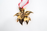 Georg Jensen juleornament 2007 – Forgylt julestjerne i original eske
